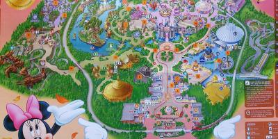 Hong kong Disney mapie