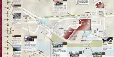 Shatin mapie Hongkongu