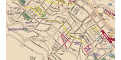 Sheung Wan stacji metra mapa
