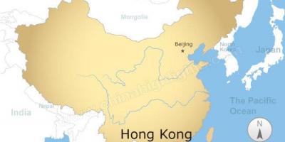 Mapa Chin i Hongkongu