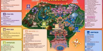 Hong kong Disneyland mapie