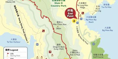 Mapy turystyczne Hongkong