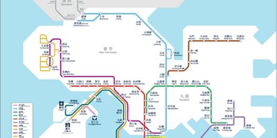 Okulary Hongkong interesów mapie